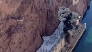 Explosion At Hoover Dam, Lake Mead w Video