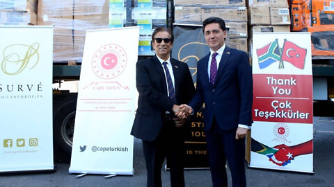 Sekunjalo and Survé Philanthropies in relief efforts worth millions to Türkiye earthquake survivors