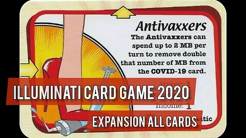 Illuminati Card Game Second Edition 2020 All Cards | Illuminati kártyajáték 2020 Kiegészítés