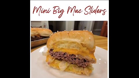 Mini Big Mac Slider Recipe