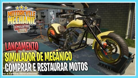 Motorcycle Mechanic Simulator 2021 - NOVO SIMULADOR FOCADO EM MECÂNICA DE MOTOS -