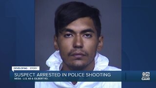 Man yielding knife arrested after Mesa PD shoot him