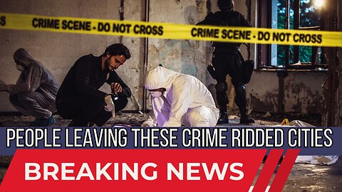 BREAKING NEWS - PEOPLE LEAVING THESE CRIME RIDDEN CITIES