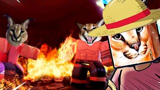 NOVO JOGO DE ONE PIECE DO ROBLOX... Floppa Pirate JOGUINHO interessante