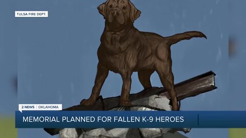Tulsa memorial planned for fallen K9s