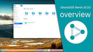 UbuntuDDE Remix 20.10 overview | Powerful Ubuntu with the most beautiful desktop environment.