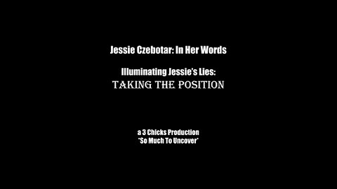 Jessie Czebotar: In Her Own Words • 𝙏𝙖𝙠𝙞𝙣𝙜 𝙏𝙝𝙚 𝙋𝙤𝙨𝙞𝙩𝙞𝙤𝙣