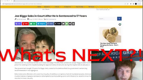 Joe Biggs J6 Prisoner Sentenced 17 Years