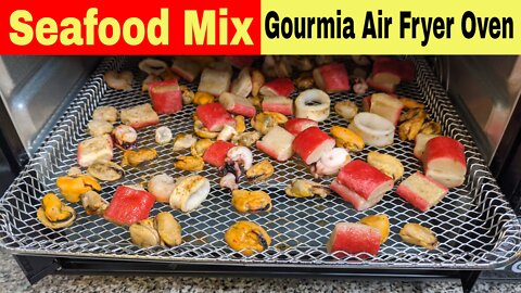 Seafood Mix From Frozen, Gourmia Digital French Door Air Fryer Oven