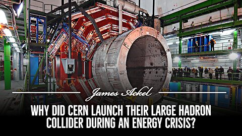 Why did CERN launch their Large Hadron Collider during an energy crisis?⚡️