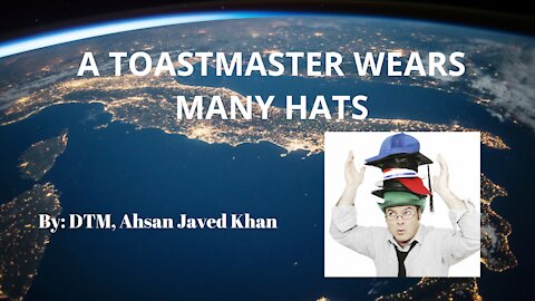 A Toastmaster Wears Many Hats