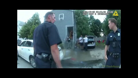 Providence police release body cam footage from response to Sayles Street disturbance