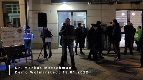 Rede von Dr. Markus Motschman | Demo Wolmirstedt 18.01.2022