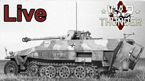 War Thunder - Live- Team G - WW II Tanks - Squad Play - Join Us