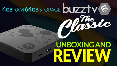 Buzztv The Classic Android Box Unboxing and Full Review