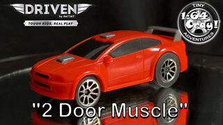 "2 Door Muscle" in Orange- Model by Battat