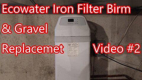 EcoWater Birm Iron Filter ETF AIIF9-115 Birm/gravel Replacement