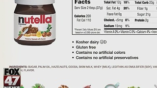 Key Nutella ingredient linked to cancer