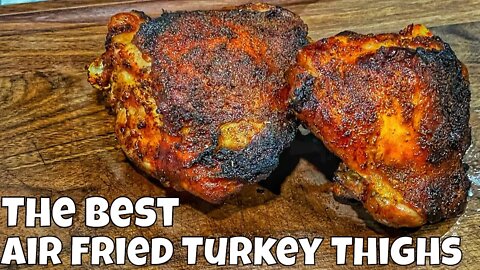 Ninja Foodi Air Fried Turkey Thighs | Air Fryer Thanksgiving Recipes