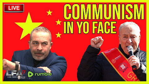 Chuck Schumer Waves CCP Flag at Communist NY Parade || the Santilli Report 2.27.24 4PM EST