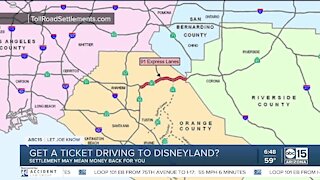 Get a ticket driving to Disney? Settlement may mean money back