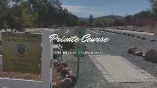 One of the best private courses in California