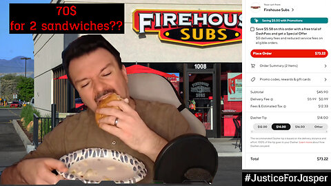 DSP Over Pays For A Sandwich And Eats It For His Audience