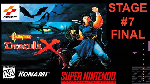 [SNES] - Castlevania: Dracula X - [Stage 7 - Final] - 1440p