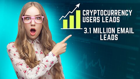 Download Cryptocurrency Users Leads Database.