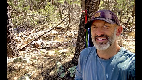 LIVE at ANOTHER SUPER SECRET AZ Stream Camping Location Near My Place, Hammock on the Creek!