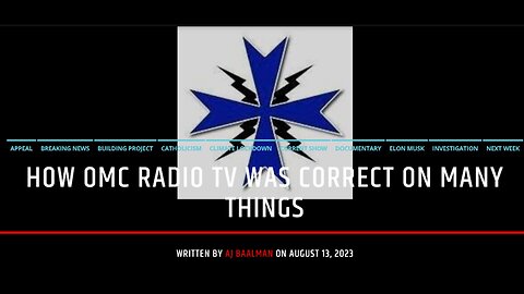 How OMC Radio TV Was Correct On Many Things