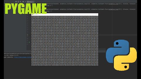 Pygame tutorial | Learn to code with python | Animations and Tile mapping