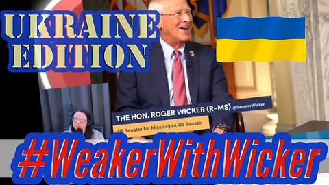 Roger Wicker-Co Chair for UKRAINE SENATE CAUCUS?!? #Ukraine #Mississippi #USSenate #RogerWicker
