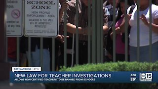 New Arizona law closes loophole for noncertified teachers accused of misconduct