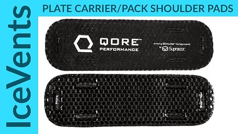 Plate Carrier Shoulder Pads  Body Armor Ventilation – Qore Performance