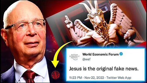 Klaus Schwab: 'God Is Dead' and the 'WEF is Acquiring Divine Powers' TO RULE OVER HUMANITY