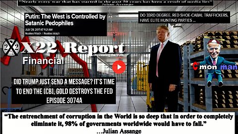 Ep. 3074a - Did Trump Just Send A Message? It’s Time To End The [CB], Gold Destroys The Fed