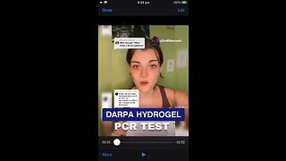 Covid PCR Test : DARPA Hydrogel