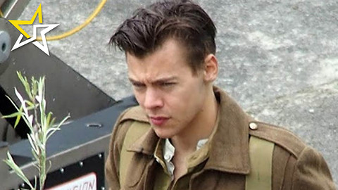 Harry Styles Rocks New Hairdo On The Set Of 'Dunkirk' Film