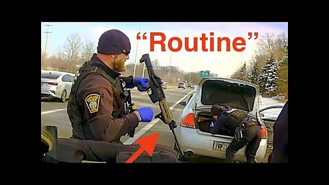 Lots of Surprises During "Routine" Traffic Stop