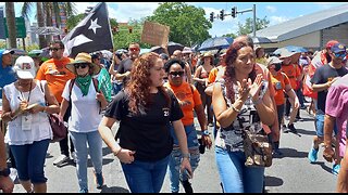 ¡Boricuas marchan por nuestra libertad!