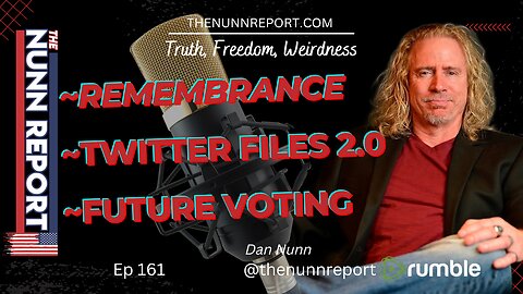 Ep 161 Twitter Files Censored From Within by Former FBI Attorney! | The Nunn Report w/ Dan Nunn