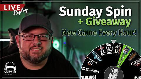 LIVE Replay: Sunday Spin Is Back + Giveaway Chance!