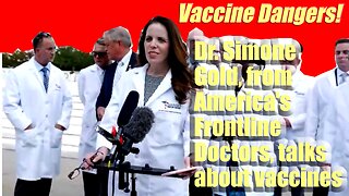 Dr. Simone Gold from America's Frontline Doctors talks about vaccines and lies
