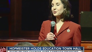 Hofmeister Holds Education Town Hall