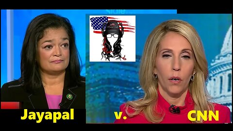 Rep. Pramila Jayapal speaking truth puts CNN pro-Israel war bias on display