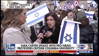 Pro Israel Protesters Speak Out Against Pro Hamas Protesters