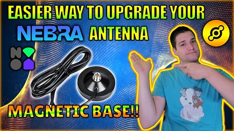 Easier Way to Upgrade your Antenna - Magnetic Base for Antenna from Nebra