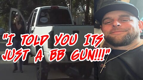 Man pulls BB gun on POLICE and is met with a REAL one.