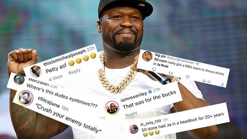 50 Cent Takes Shots at Ja Rule Over Infamous NBA Curse || TCS REACTS